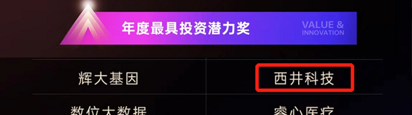 西井科技荣获财联社“2022年度最具投资潜力奖”