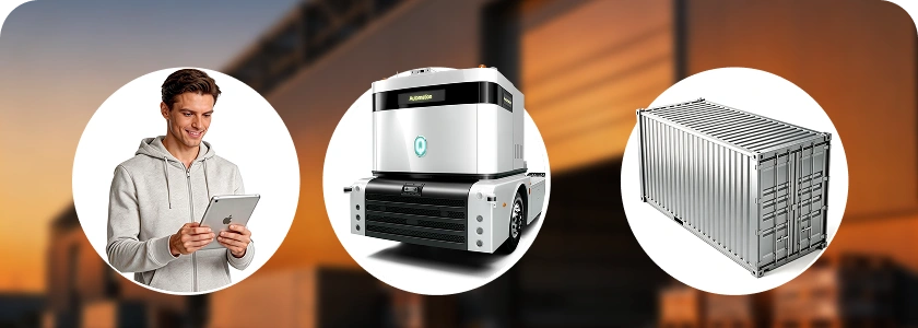 People-Vehicle-Cargo Integrated Digital Logistics Platform